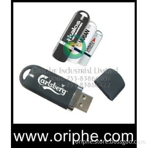 usb flash disk with plastic for Christmas Gifts 1gb 2GB 4GB